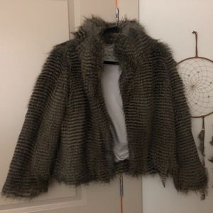 Faux Fur Jacket